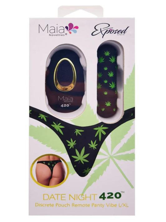 Maia Date Night 420 Remote Panty Vibe L/XL