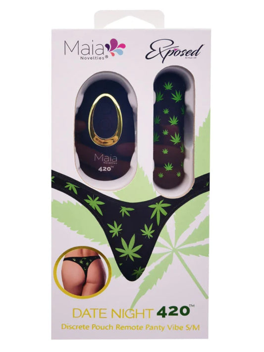 Maia Date Night 420 Remote Panty Vibe S/M