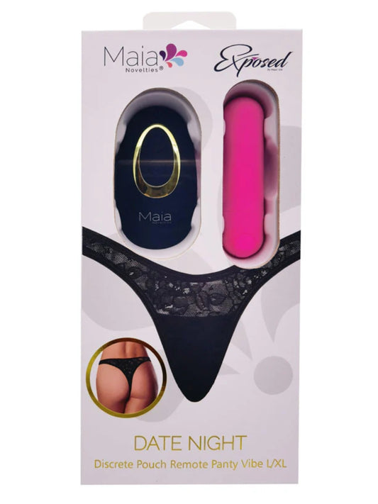 Maia Date Night Remote Panty Vibe L/XL