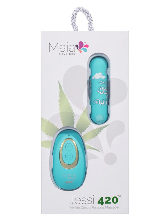 Maia Jessi 420 Remote Bullet Vibrator Sky