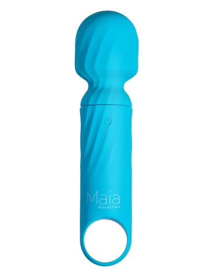 Maia Vibelite Dolly Mini Wand Vibrator Blue