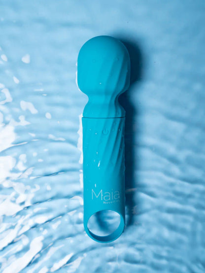 Maia Vibelite Dolly Mini Wand Vibrator Blue