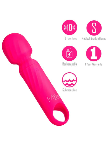 Maia Vibelite Dolly Mini Wand Vibrator Pink
