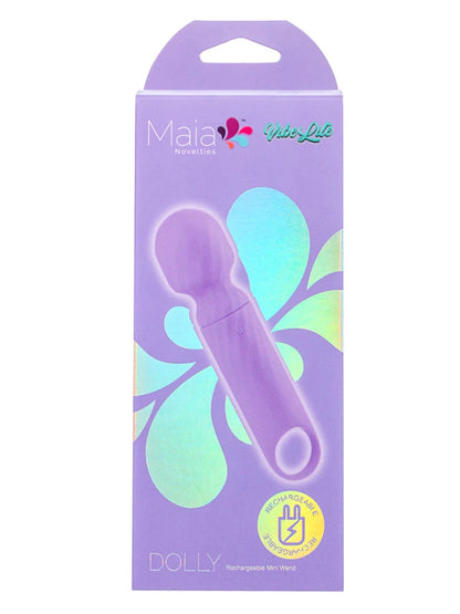 Maia Vibelite Dolly Mini Wand Vibrator Purple