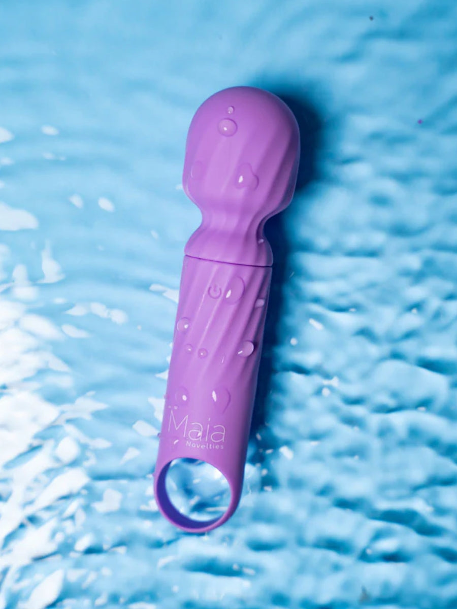 Maia Vibelite Dolly Mini Wand Vibrator Purple