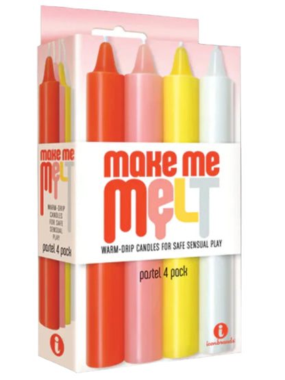 Make Me Melt Drip Candles Pastel Tones