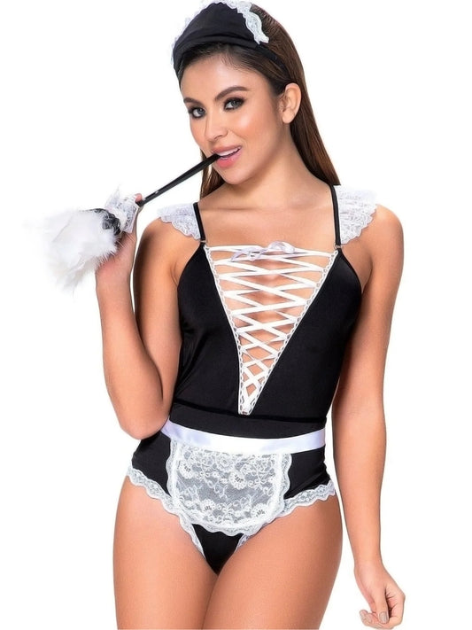 Mapale French Maid 3pc Costume M/L