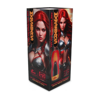 Masturs Fire Sorceress Solara Masturbator retail packaging