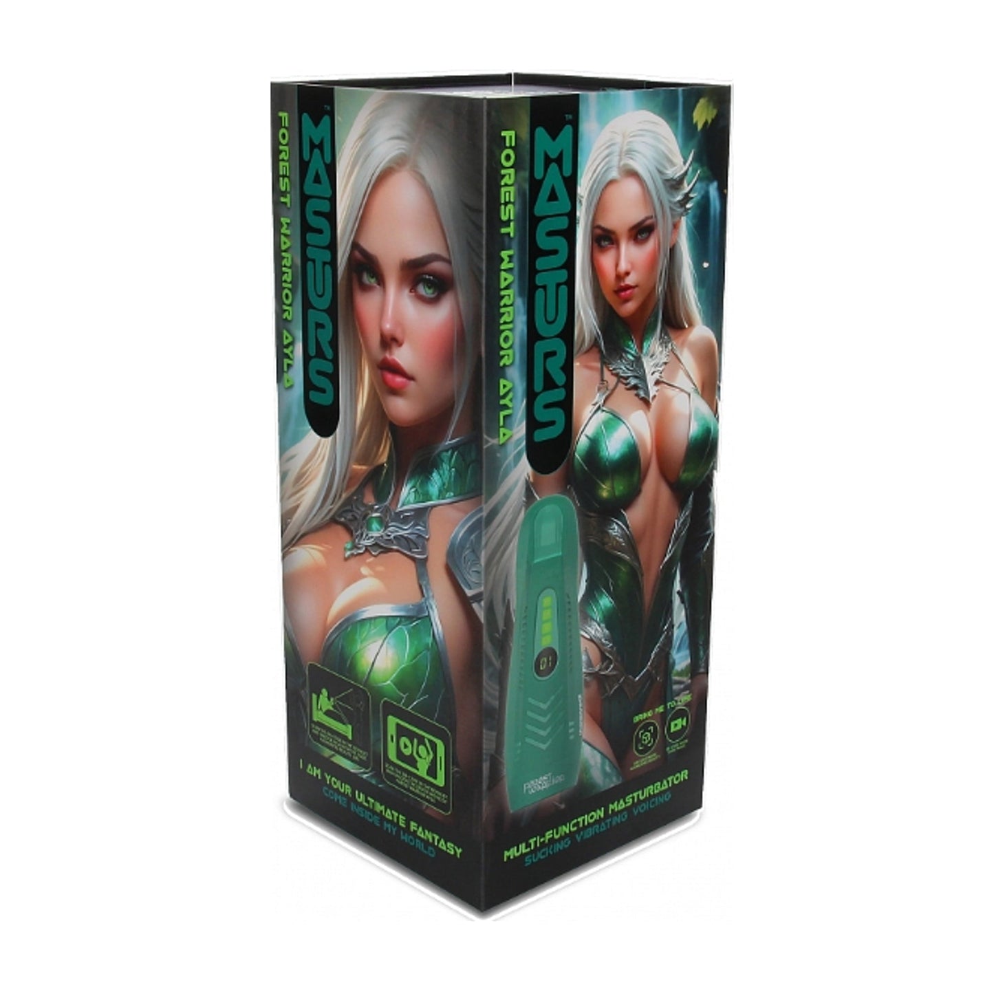 Masturs Forest Warrior Ayla Masturbator retail packaging