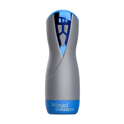 Front view of masturbator showing overall design