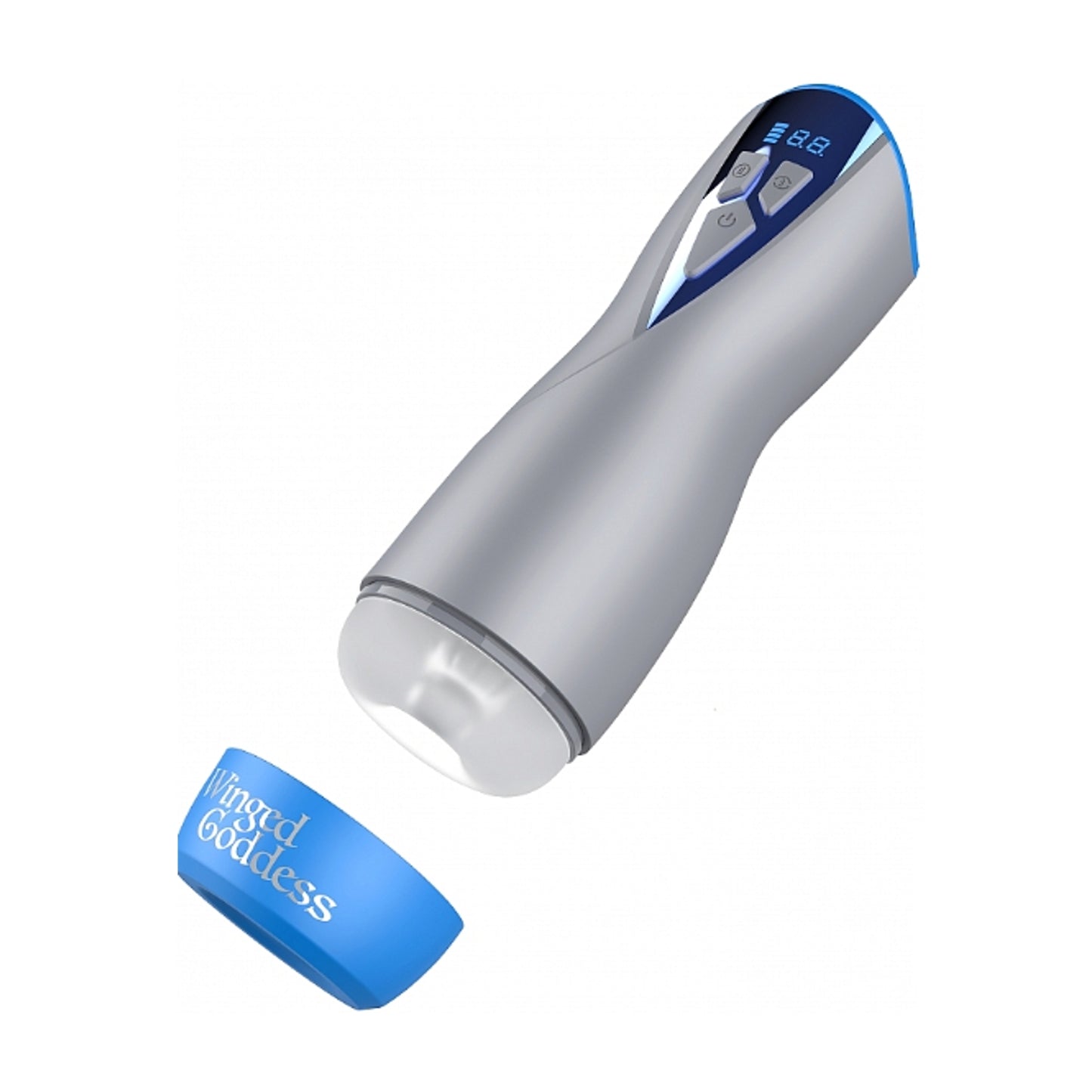 Sideways view with cap removed showing sleeve entry