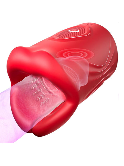 Mouth App Control Vibrating Masturbator