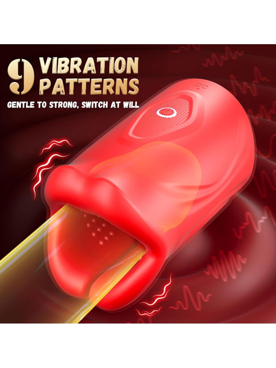 Mouth App Control Vibrating Masturbator