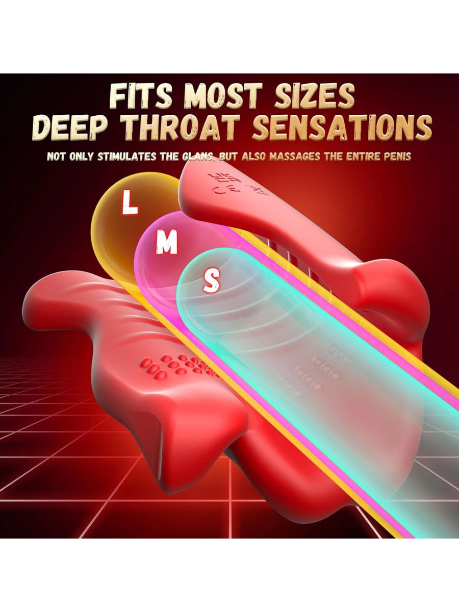 Mouth App Control Vibrating Masturbator