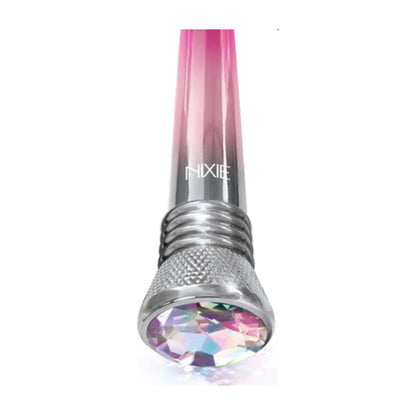 Close-up of jewel control and LED base