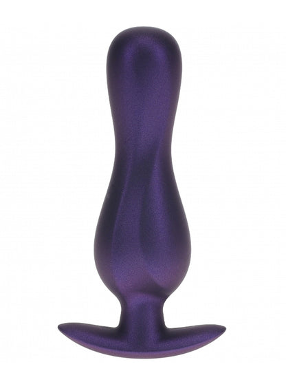 Ouch! Smooth Curvy Silicone Anal Plug Purple 2