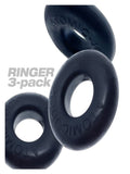 Oxballs Night Edition Ringer Cock Ring 3 Pack Black 5