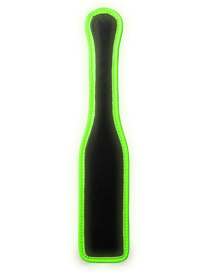 Ouch! Glow In The Dark Bonded Leather Paddle