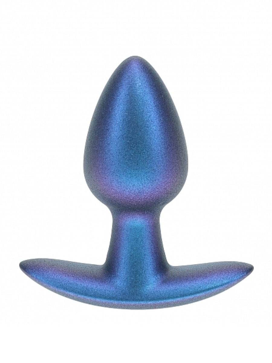 Ouch! Smooth Silicone Anal Plug Small Blue