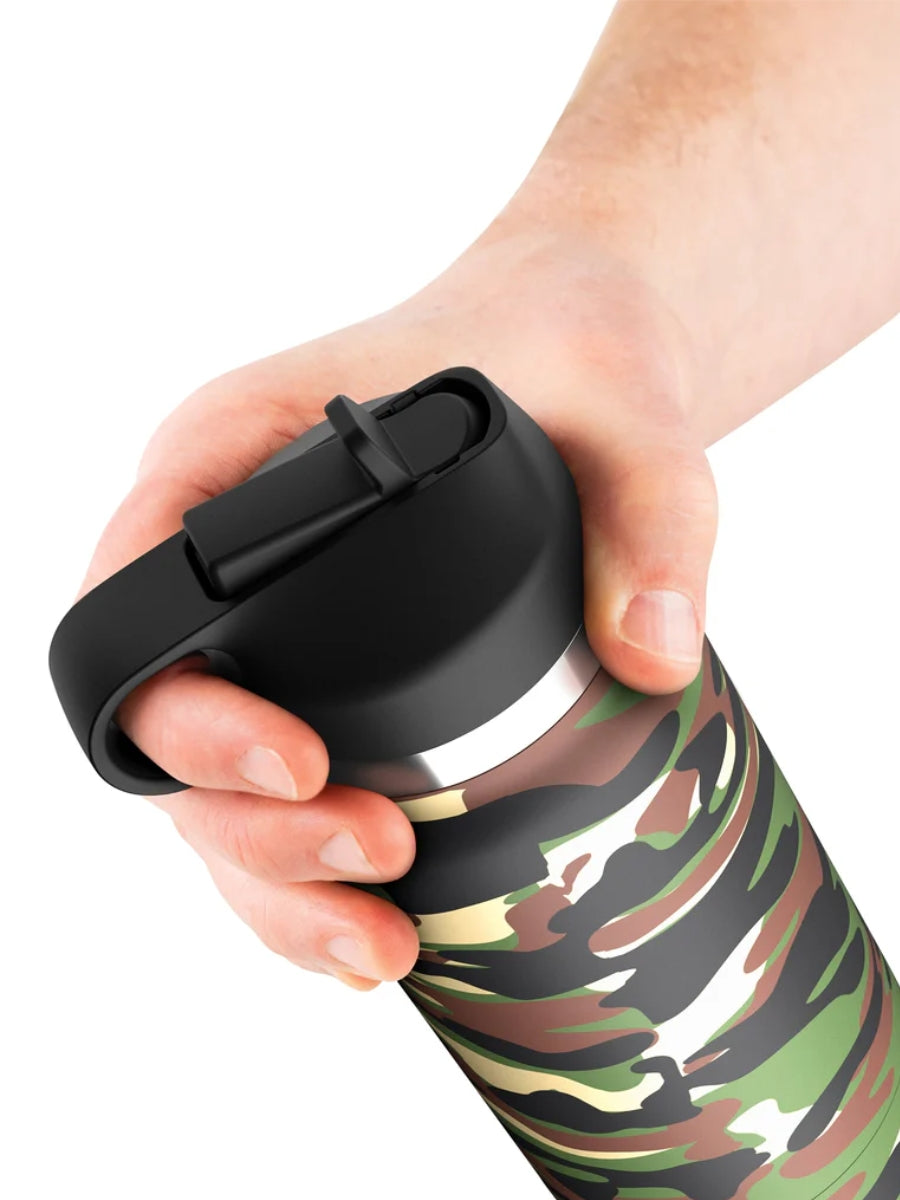 PDX Plus Fap Flask Happy Camper Frosted