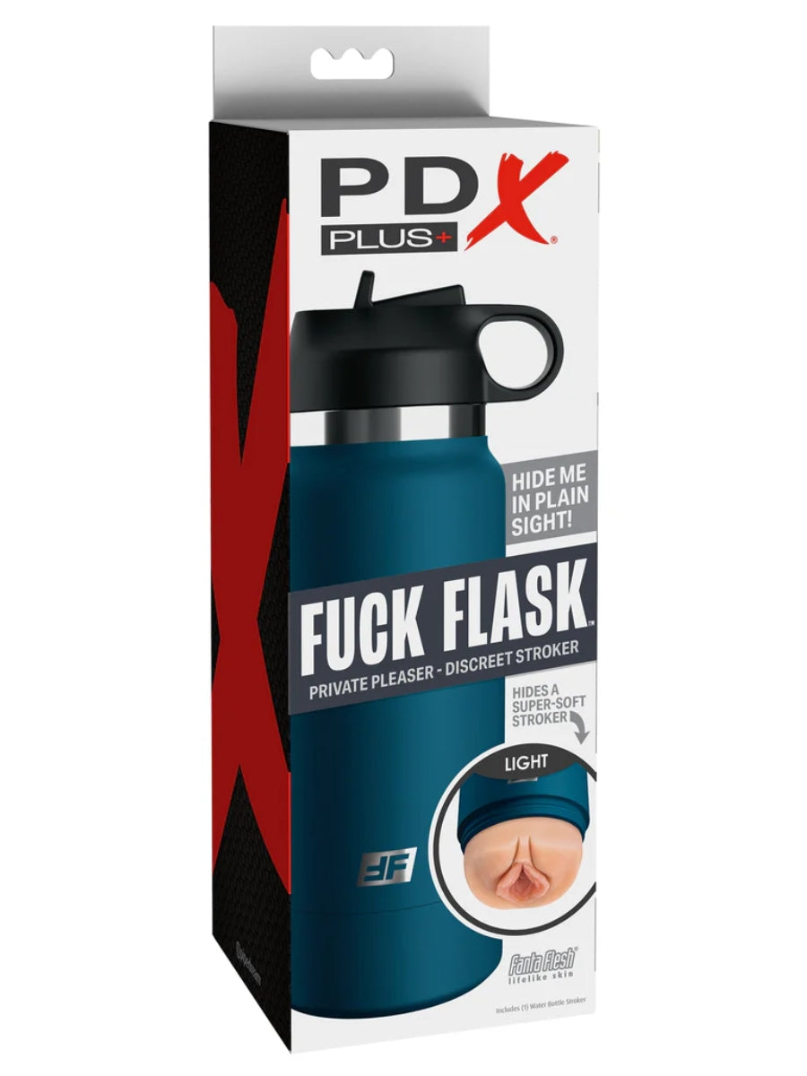 PDX Plus Fuck Flask Private Pleaser Light Skin Tone