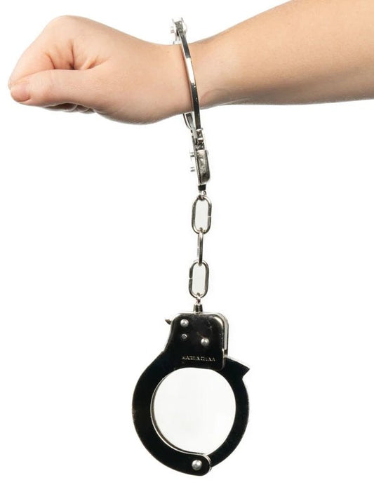Poison Rose Metal Hand Cuffs 1