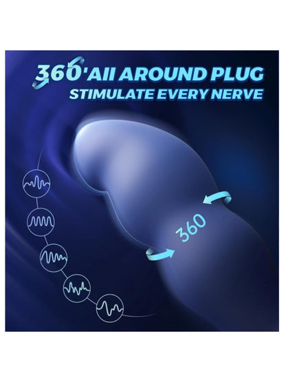 Axis-AF Remote Twist & Vibe Prostate Massager