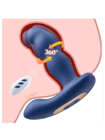 Axis-AF Remote Twist & Vibe Prostate Massager