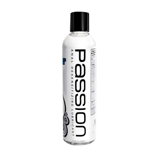Passion Anal Desensitizing Water-based Lubricant 250ml retail packaging