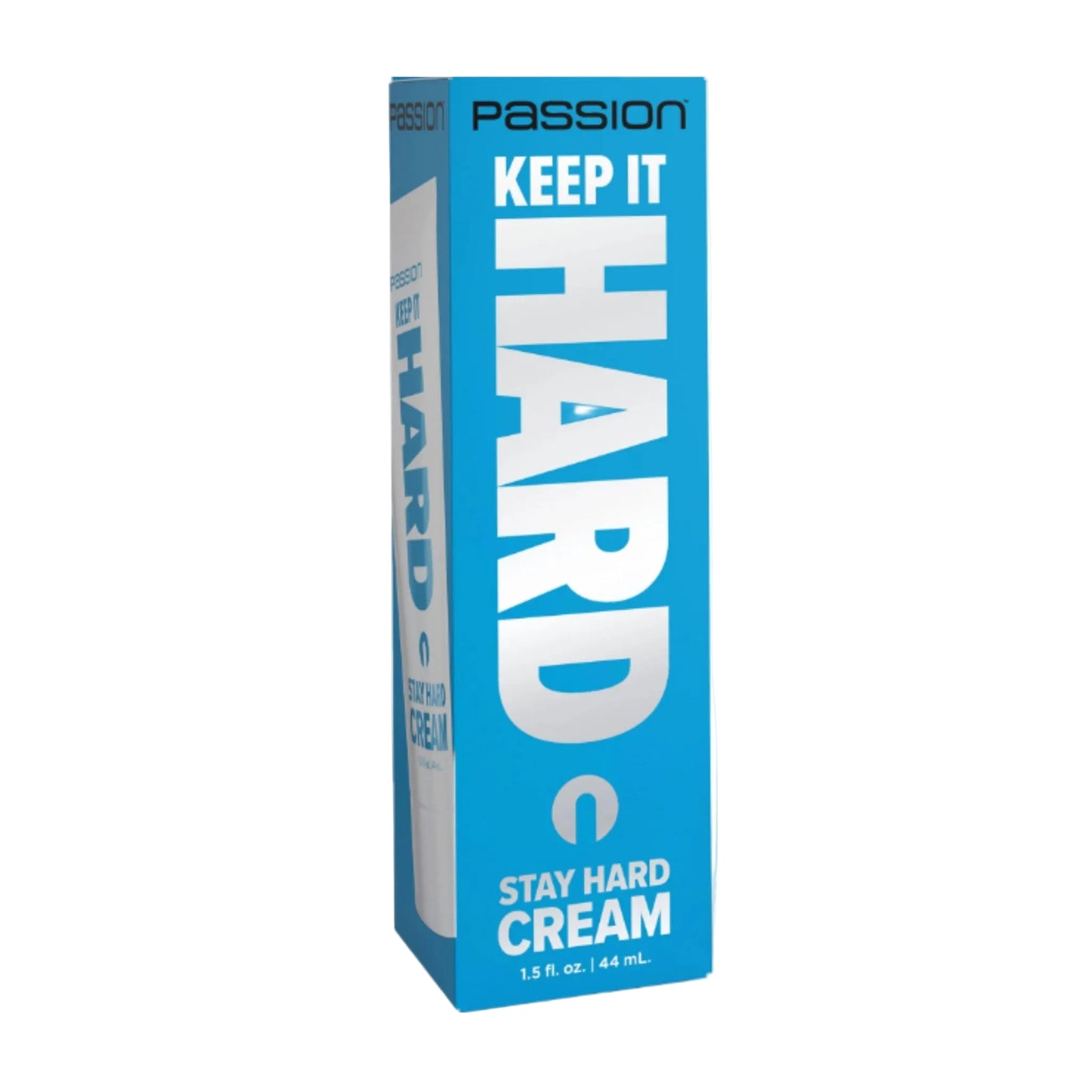 Passion Keep It Hard Stay Hard Cream 44ml retail packaging front view