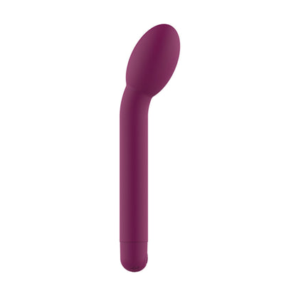 Opposite side view showing curved neck and smooth silicone