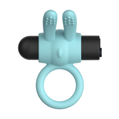 Front view showing textured rabbit ears and silicone ring