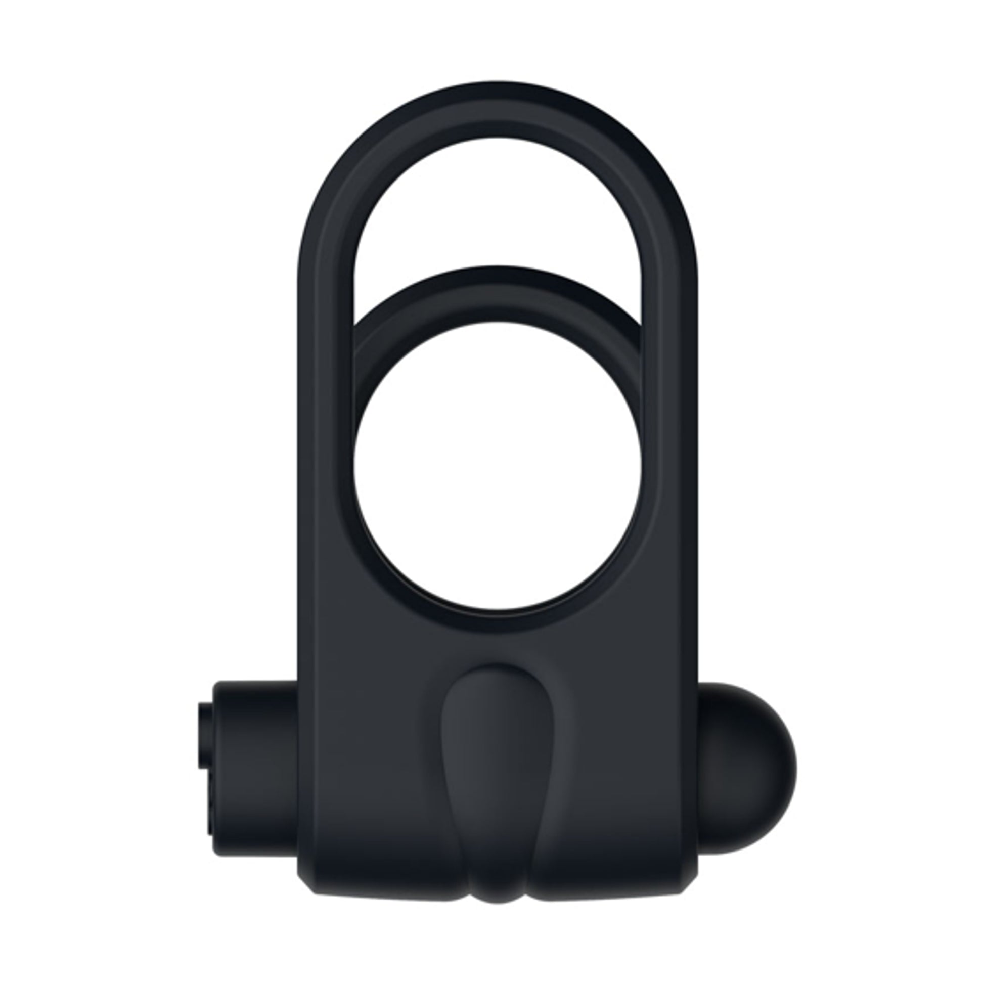 Reverse view showing two flexible silicone rings