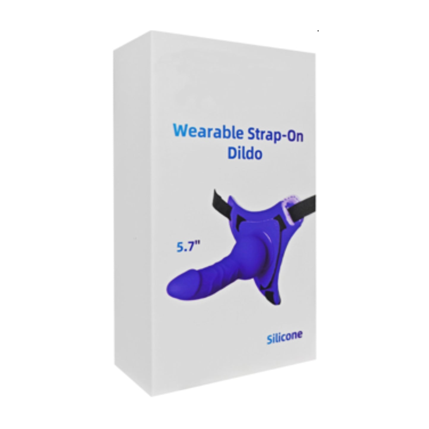 Retail box for PassionZone Wearable Strap-On Dildo Kit Purple