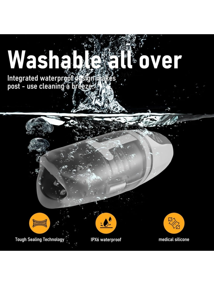 PassionZone Bite It Vibrating Masturbator