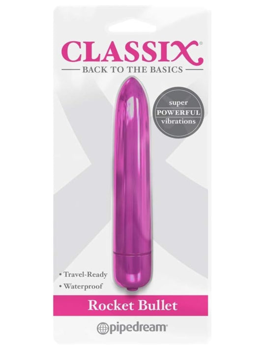 Pipedream Classix Rocket Bullet Pink