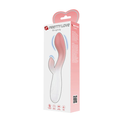 Pretty Love Brighty G-Spot Rabbit Vibrator Pink in retail packaging