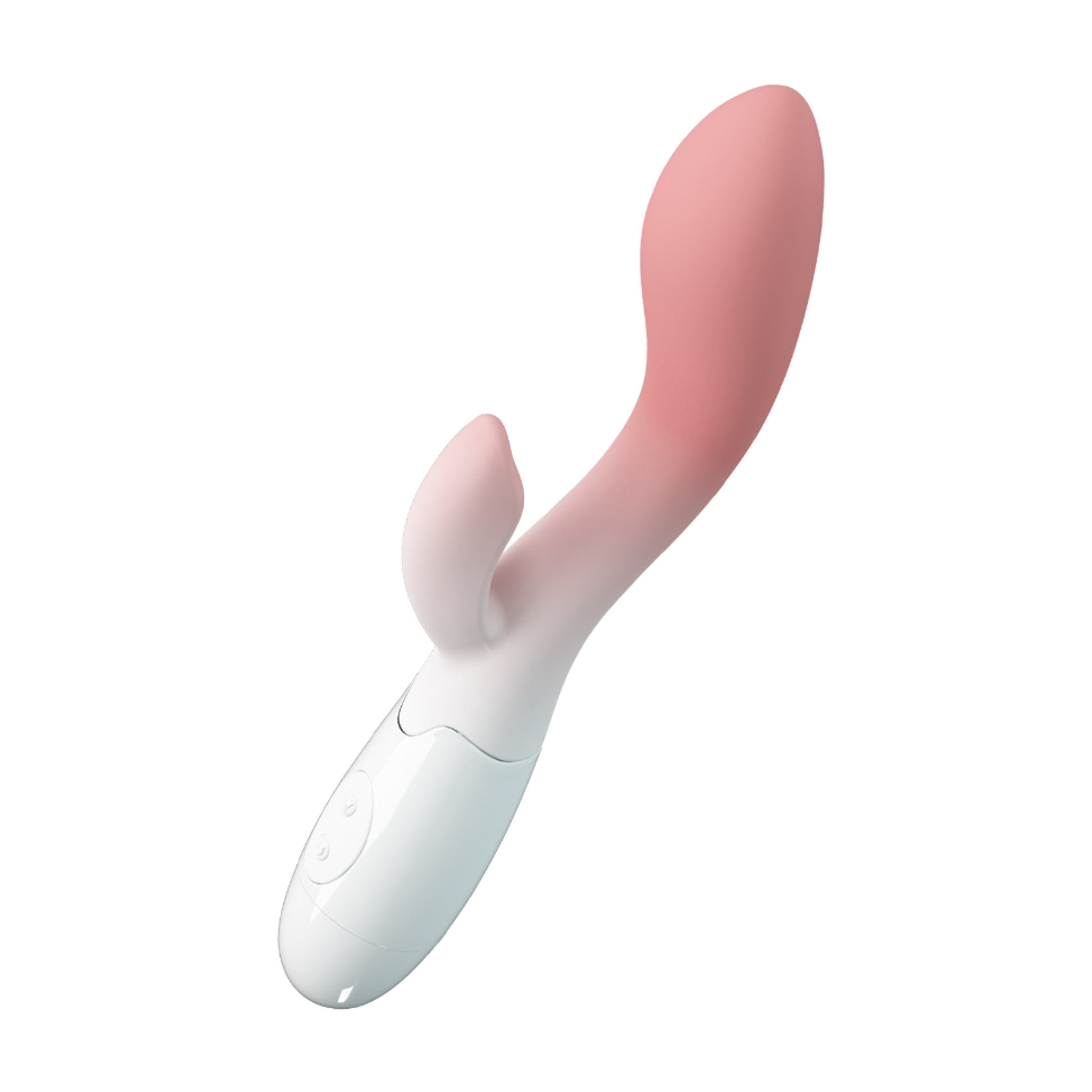 Angled side view showing flexible rabbit stimulator design
