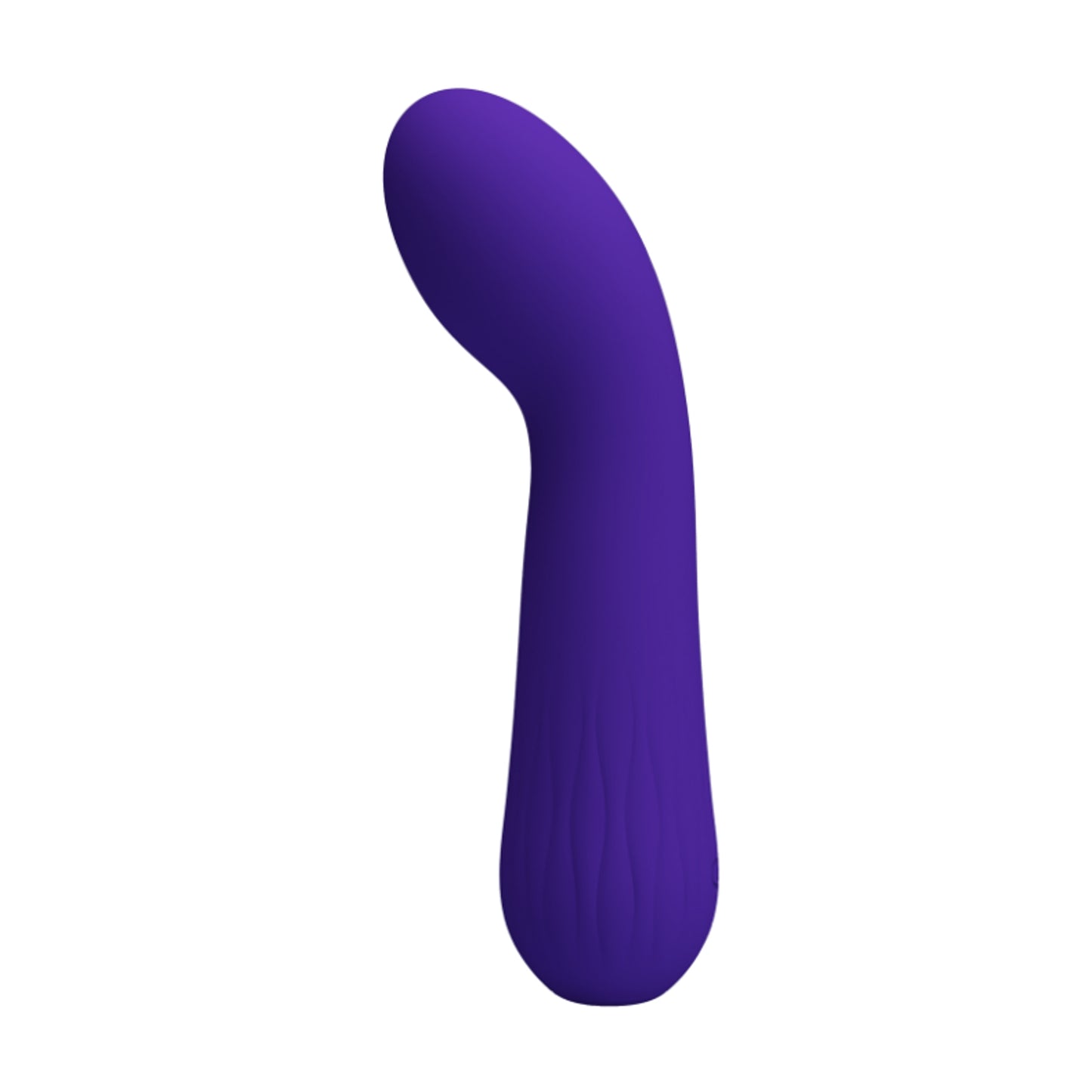 Side profile showing curved flexible shaft design