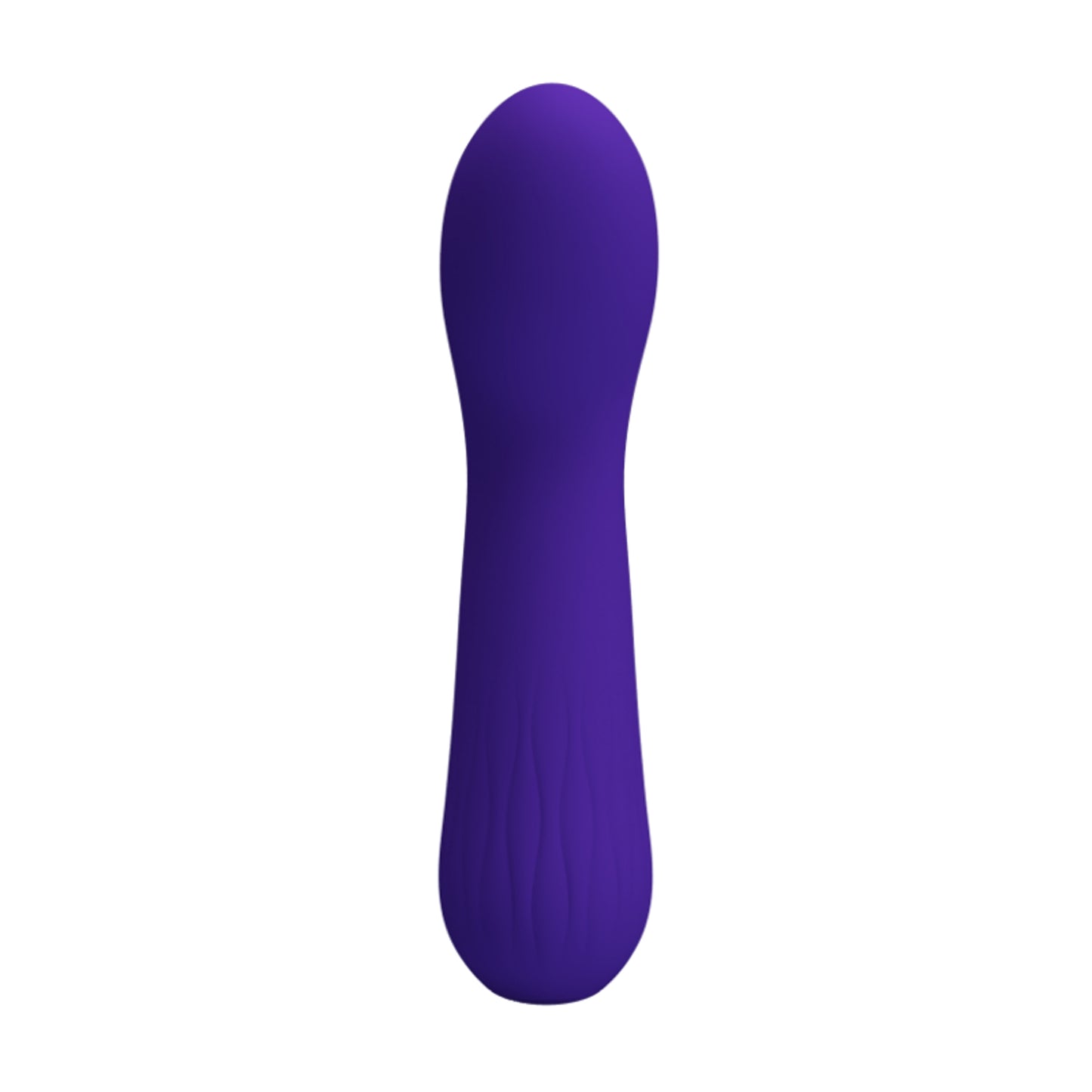 Front view of flexible G-spot vibrator