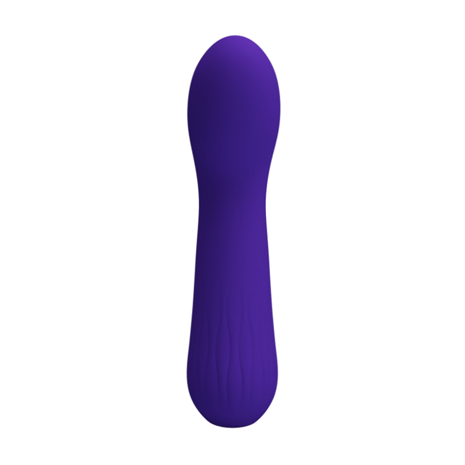 Front view of flexible G-spot vibrator
