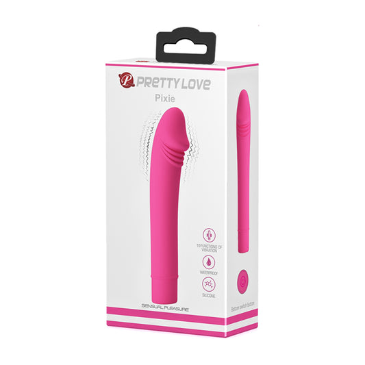 Pretty Love Pixie Vibrator Magenta retail box