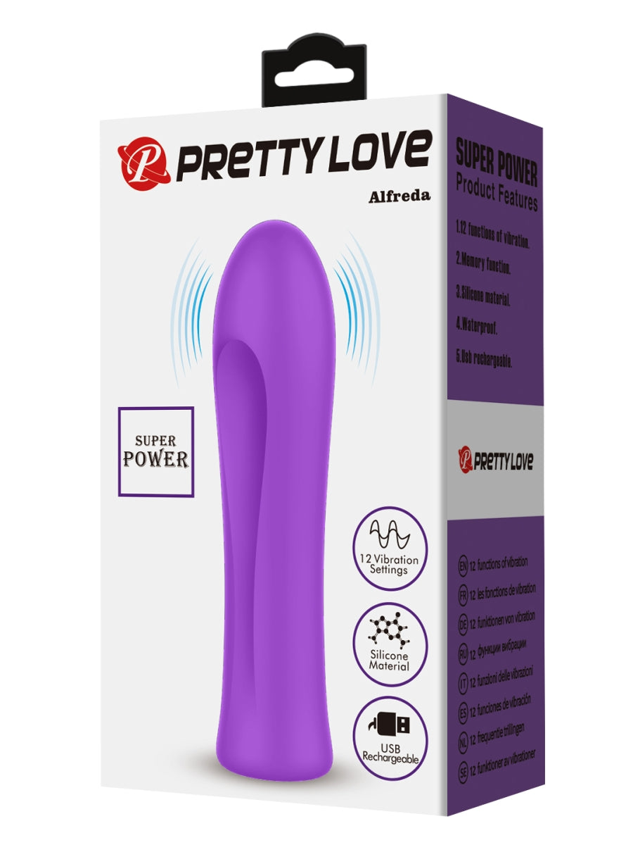 Pretty Love Alfreda Vibrating Bullet Purple
