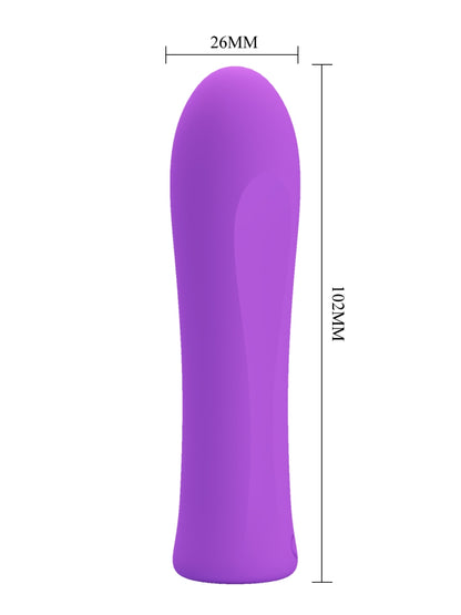 Pretty Love Alfreda Vibrating Bullet Purple
