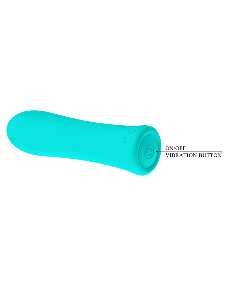 Pretty Love Alfreda Vibrating Bullet Teal