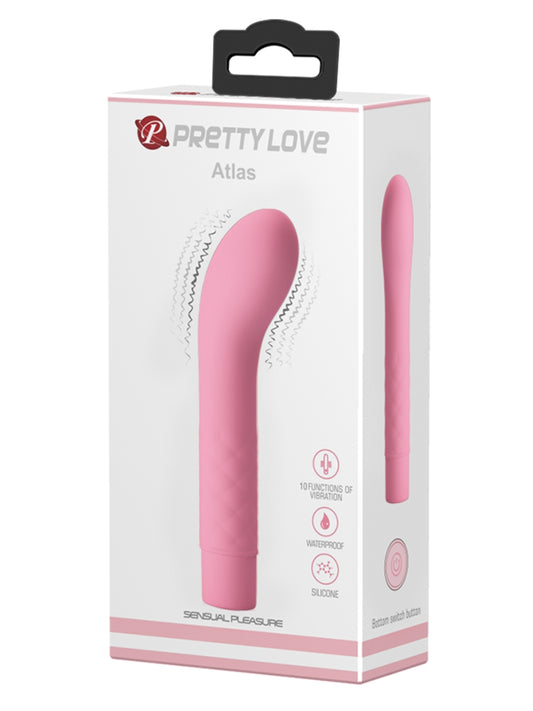 Pretty Love Atlas G-Spot Vibrator Pink