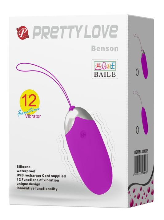 Pretty Love Benson Vibrating Egg