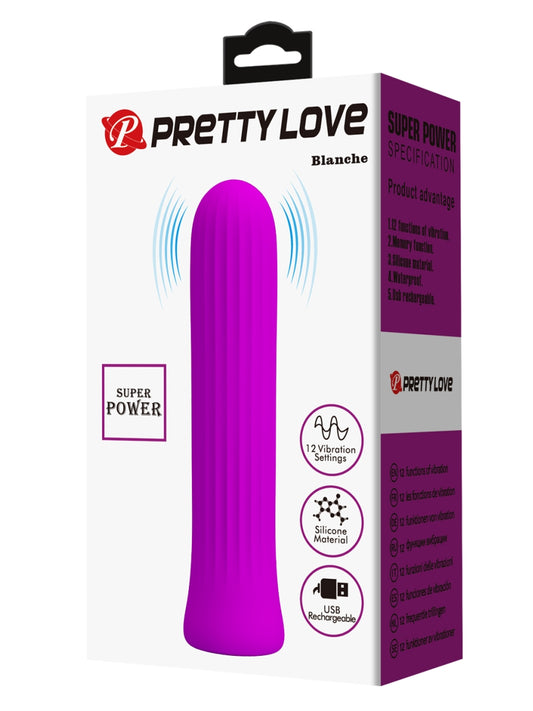 Pretty Love Blanche Vibrating Bullet Fuchsia