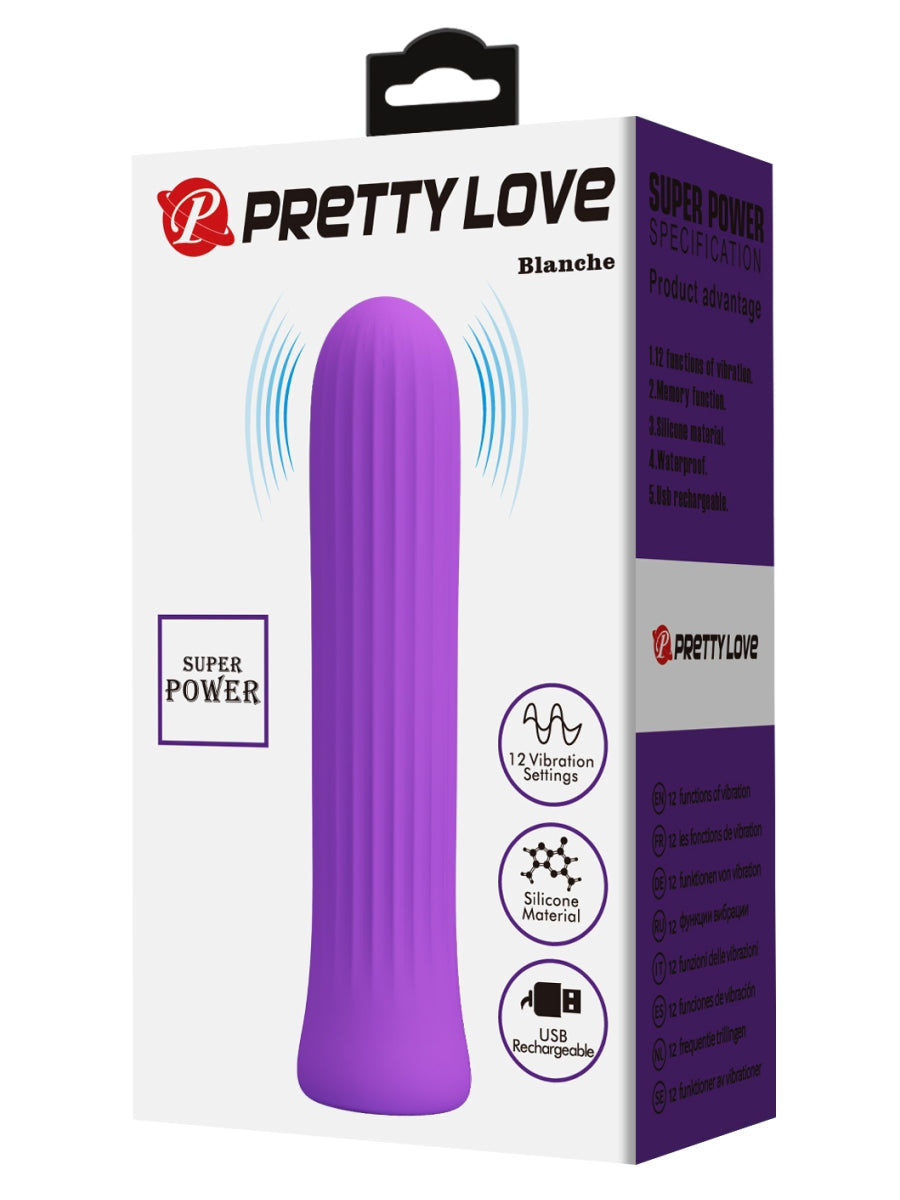Pretty Love Blanche Vibrating Bullet Purple