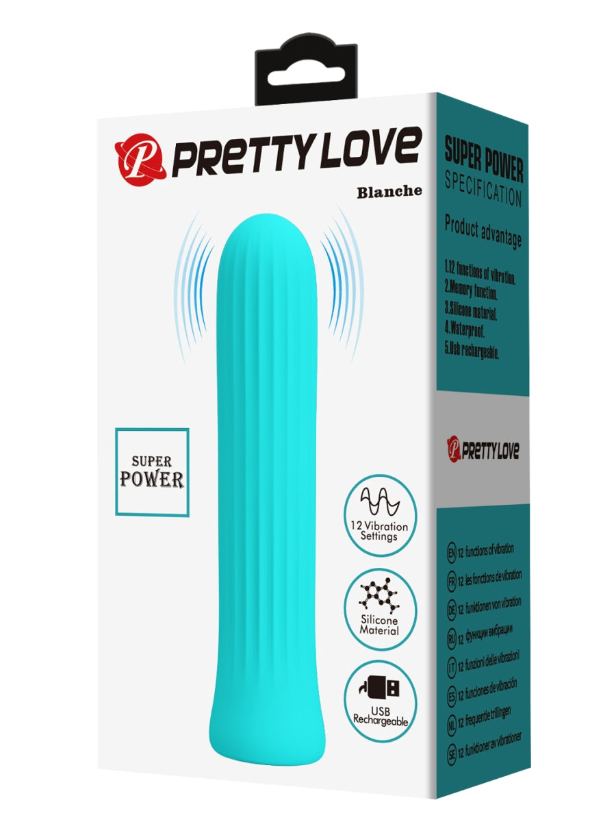 Pretty Love Blanche Vibrating Bullet Teal